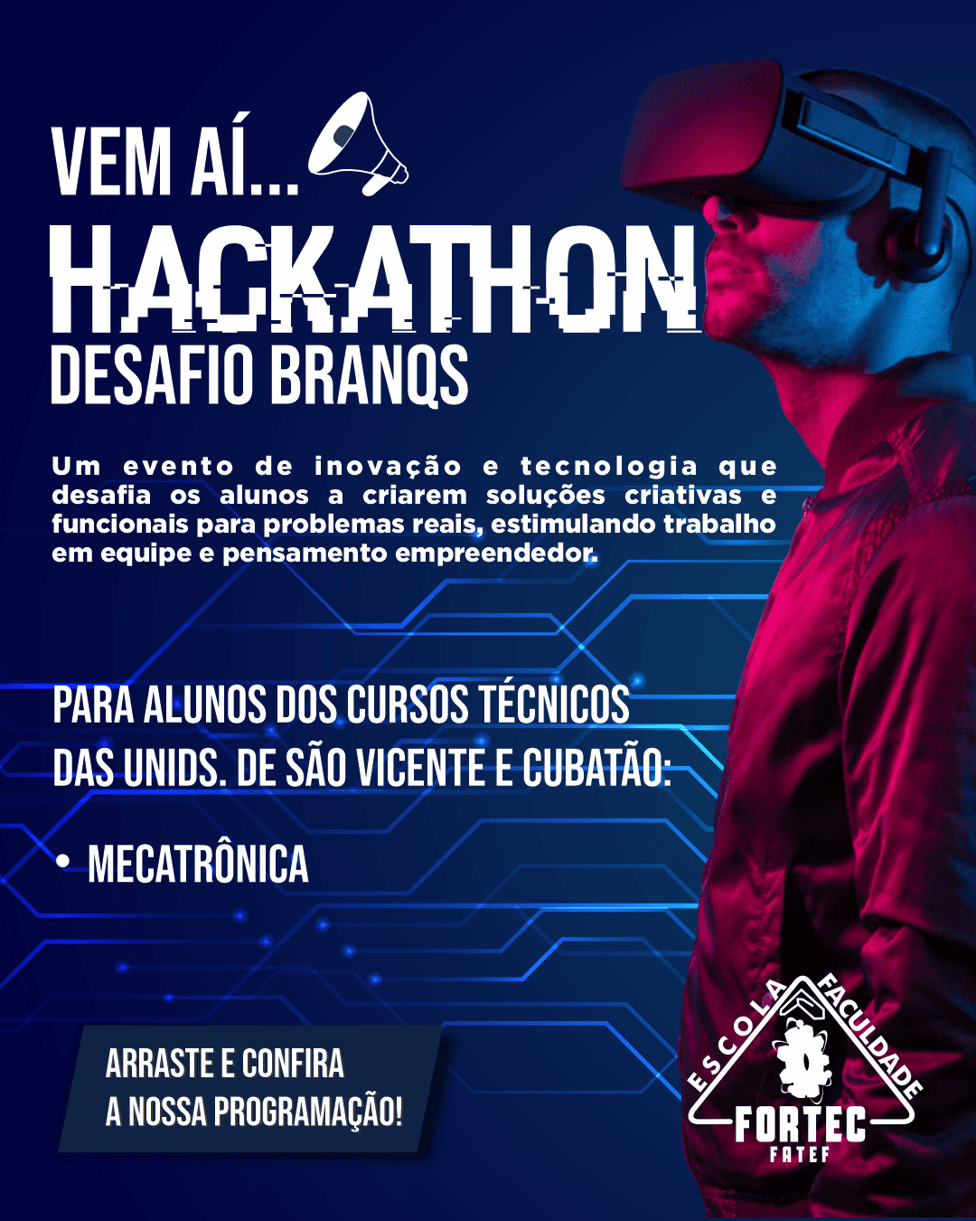 Desperte seu potencial no Hackathon Fortec
