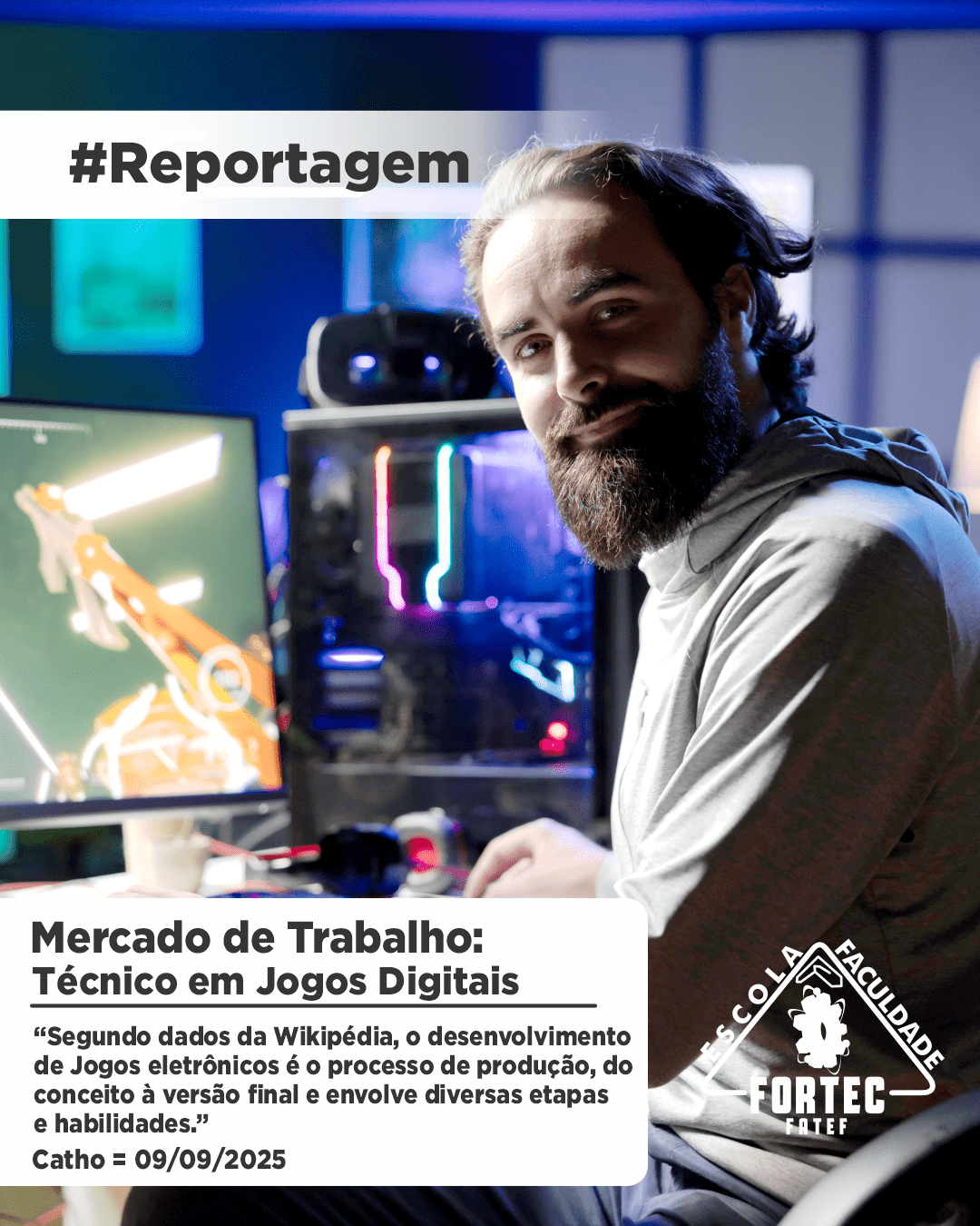 Mercado de Trabalho – Curso Técnico em Jogos Digitais